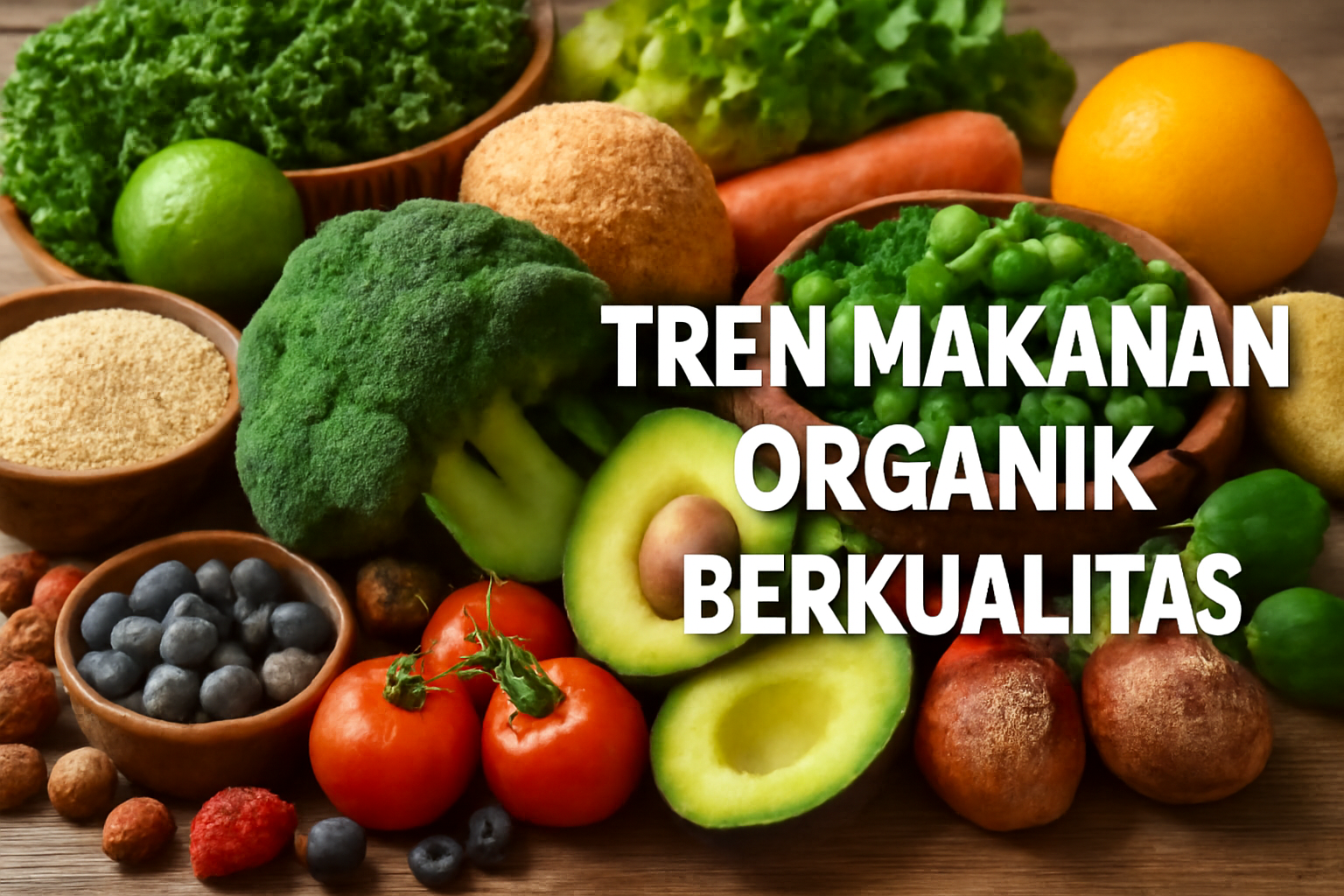 Tren Makanan Organik Berkualitas