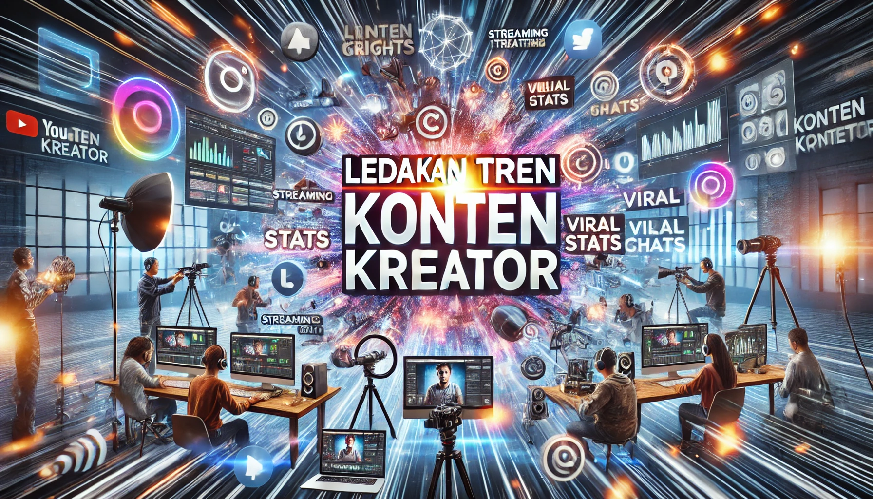 Ledakan Tren Konten Kreator
