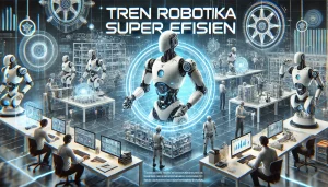 Tren Robotika Super Efisien
