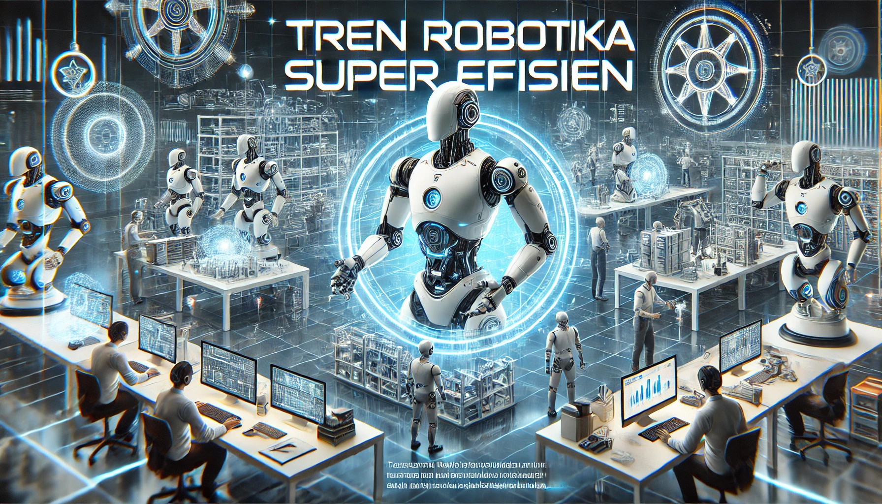 Tren Robotika Super Efisien