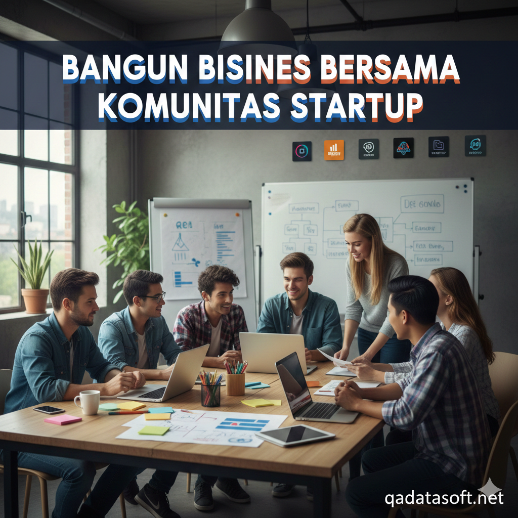 Bangun Bisnis Bersama Komunitas Startup