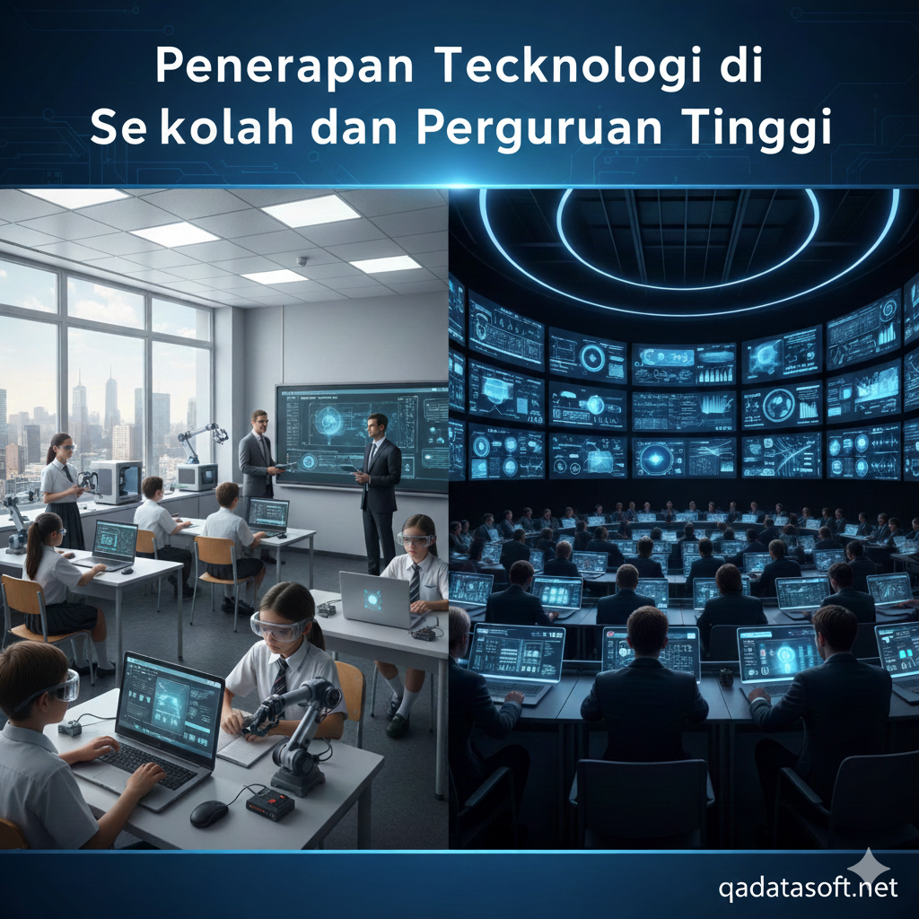 Penerapan Teknologi di Sekolah dan Perguruan Tinggi