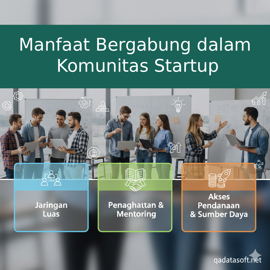 Manfaat Bergabung dalam Komunitas Startup