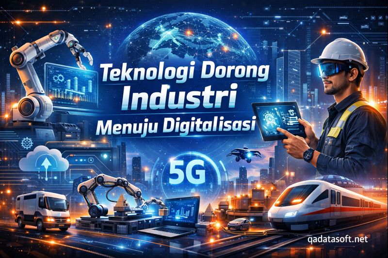 Teknologi Dorong Industri Menuju Digitalisasi