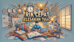 Trik Cepat Selesaikan Tugas