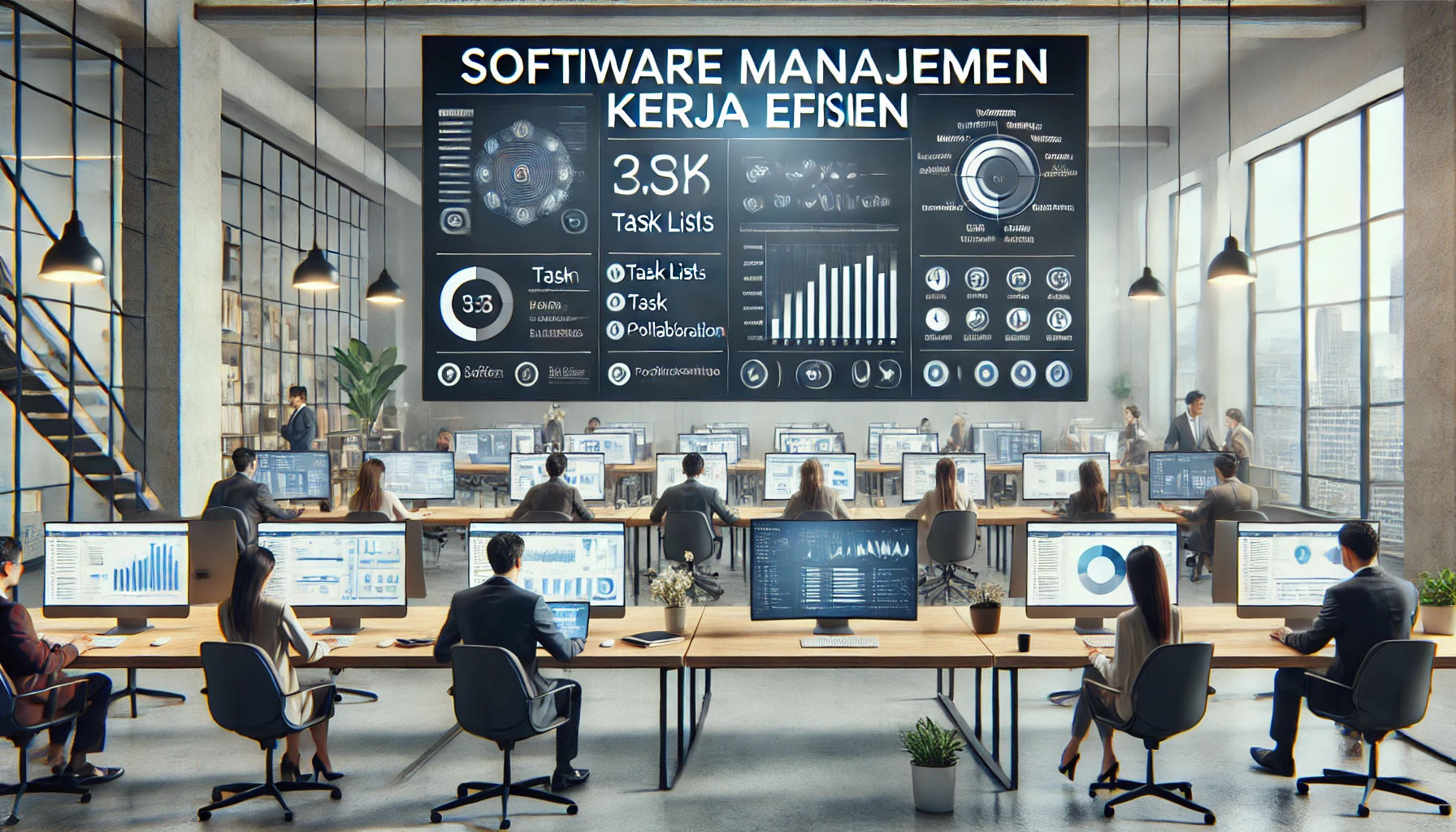 Software Manajemen Kerja Efisien