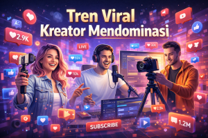 Tren Viral Kreator Mendominasi
