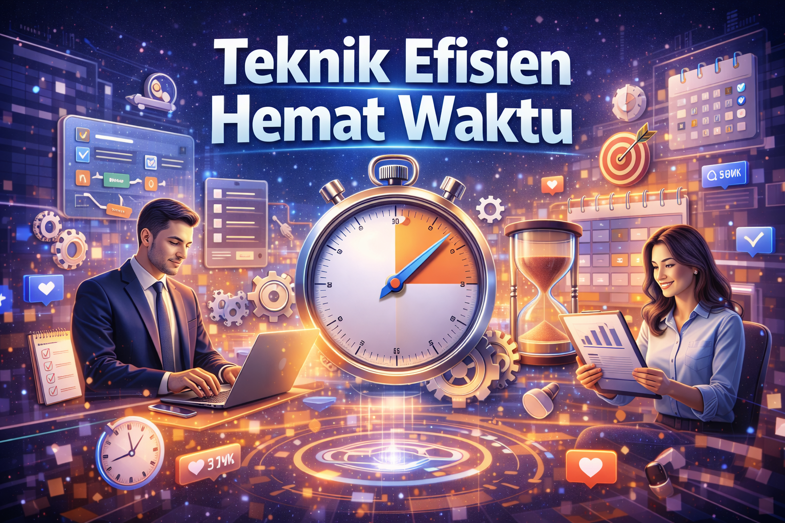 Teknik Efisien Hemat Waktu
