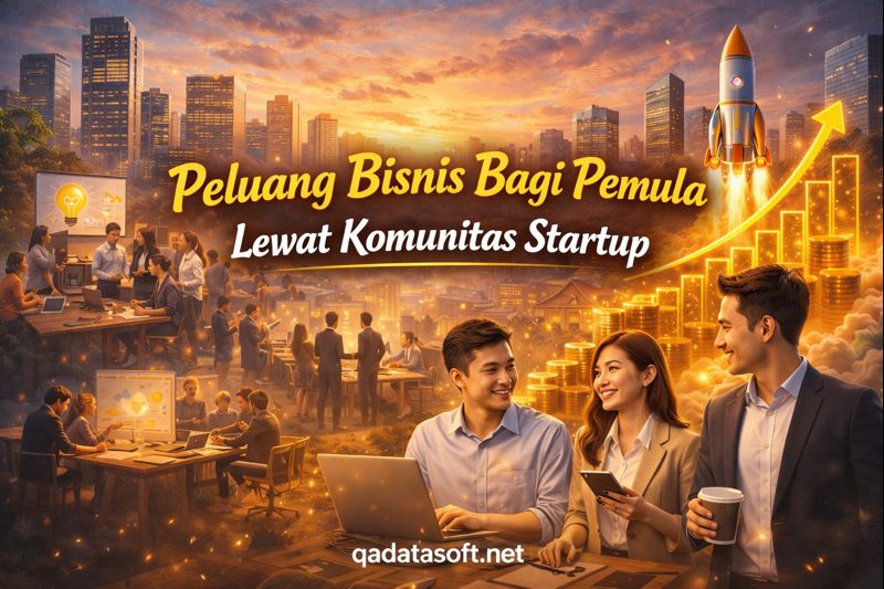 Peluang Bisnis Bagi Pemula Lewat Komunitas Startup